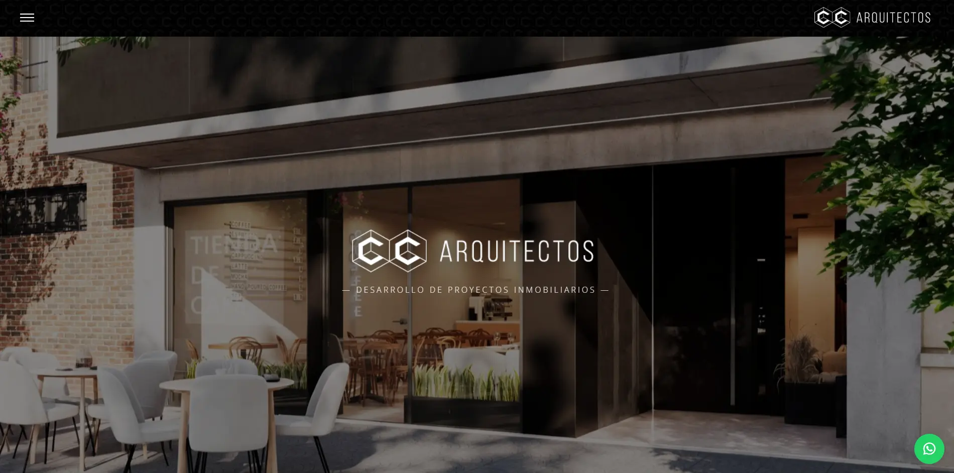 Página web CYC Arquitectos - diseño web para estudio de arquitectura Chile